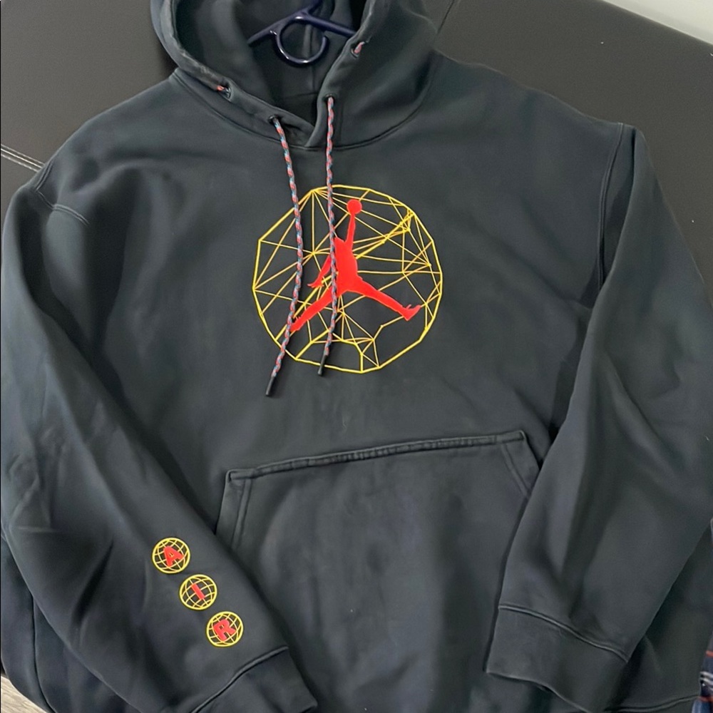 Black Jordan Men's Hoodie